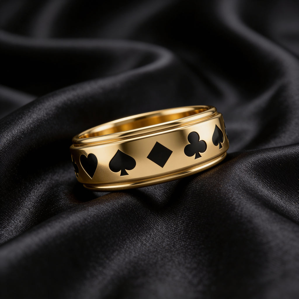 Kart Sembollü Yüzük