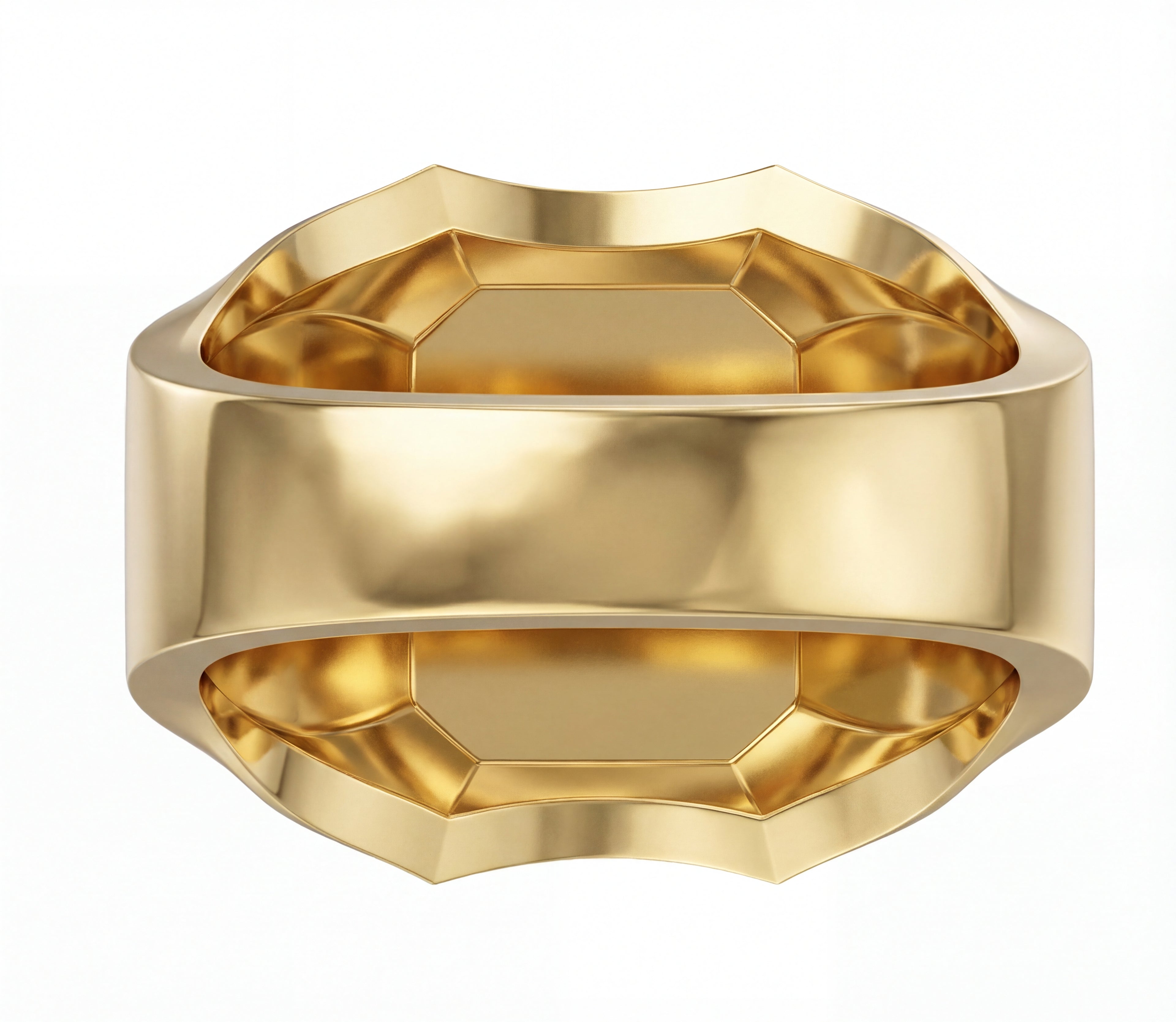 Maça Sembolü Taşlı Yüzük