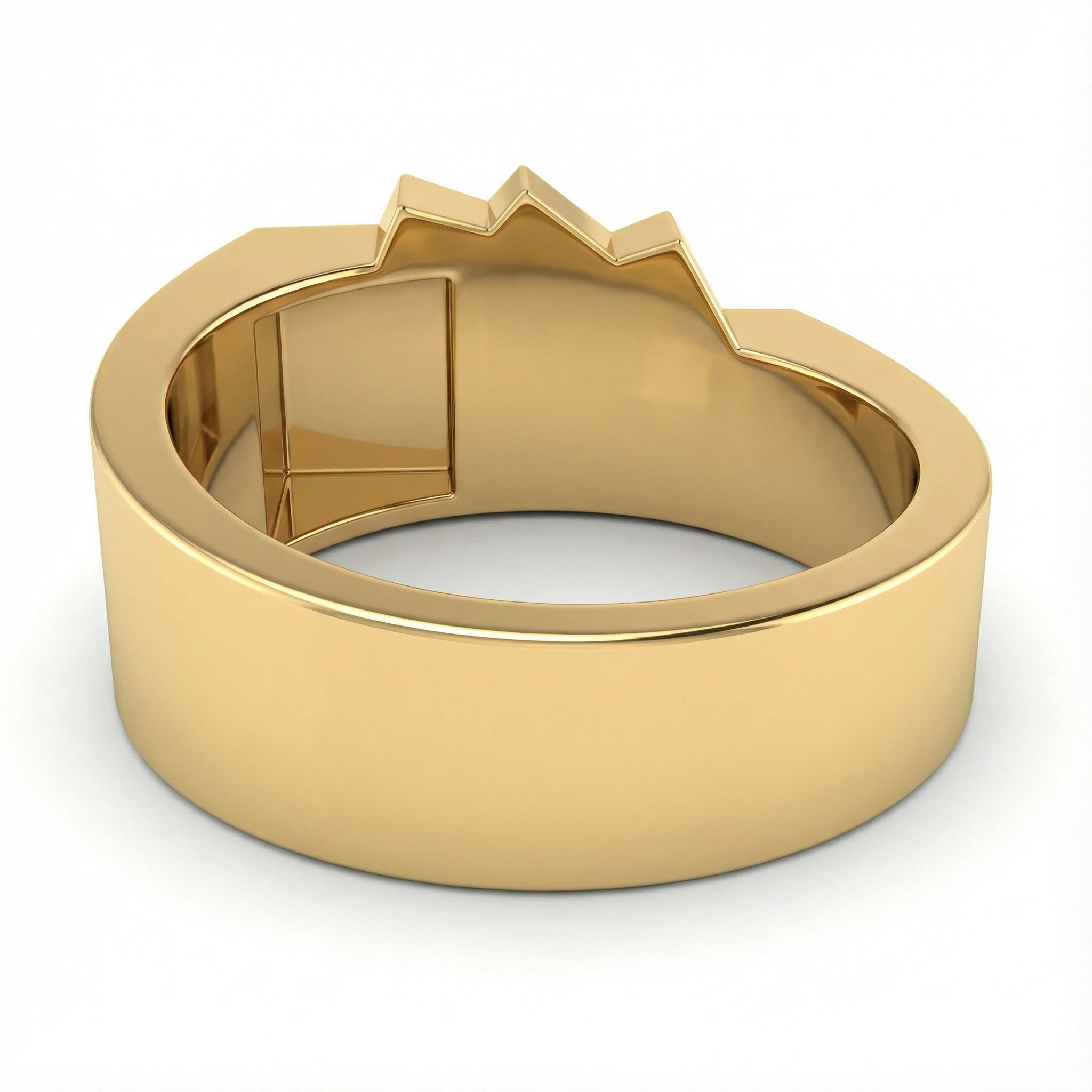 Maça Flush Royal Poker Yüzük