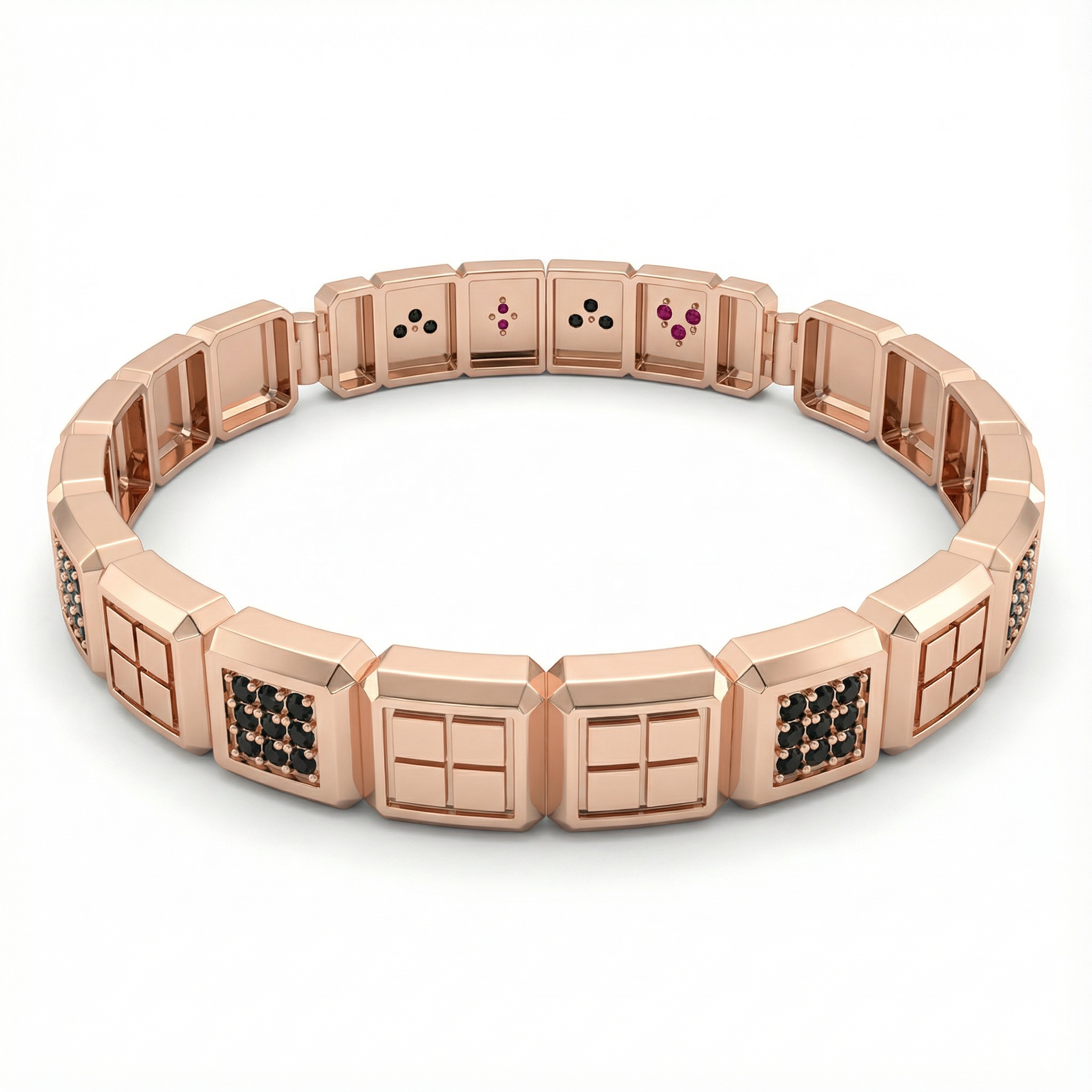 Rose Altın Casino Konsept Bileklik