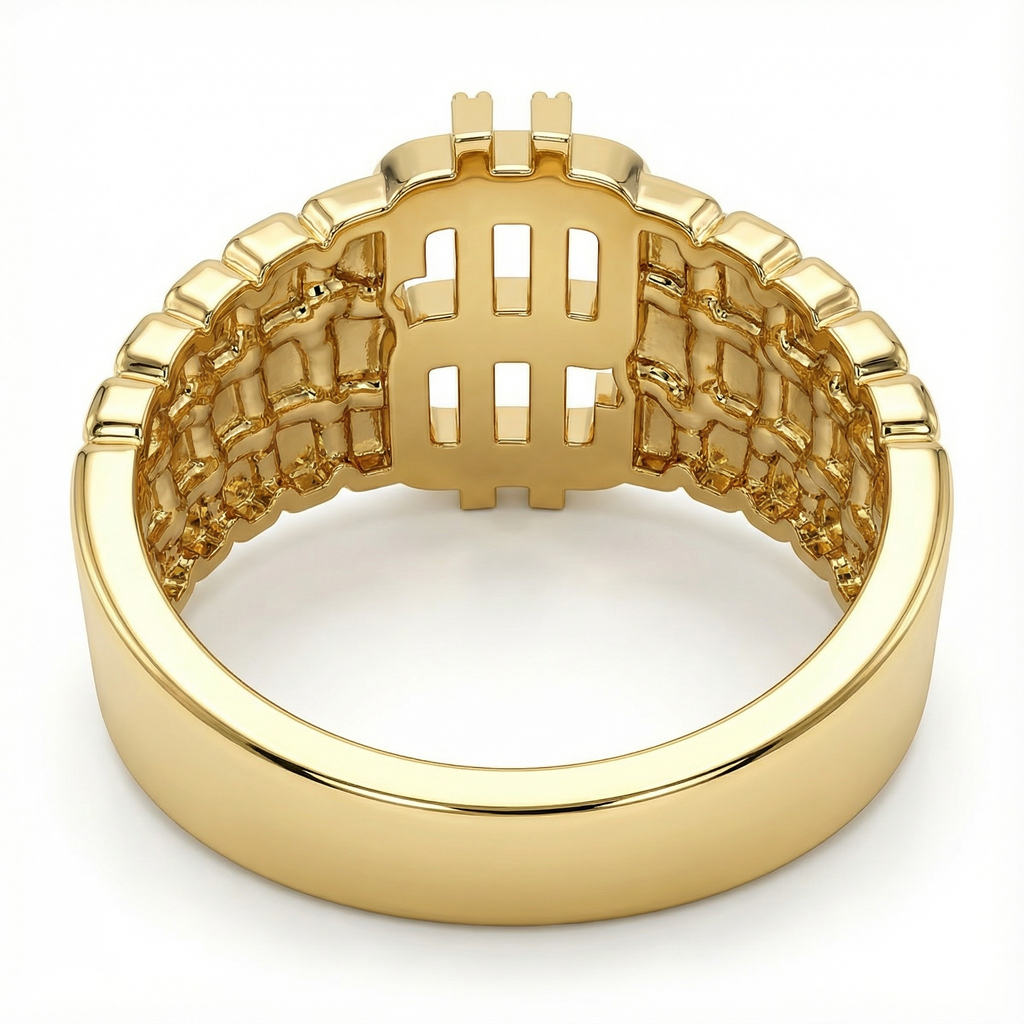 Dolar Şans ve Zenginlik Yüzüğü