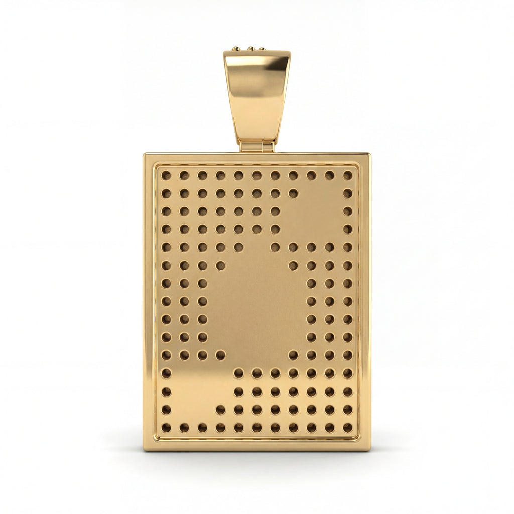 Maça Ası Pırlanta Kolye Ucu