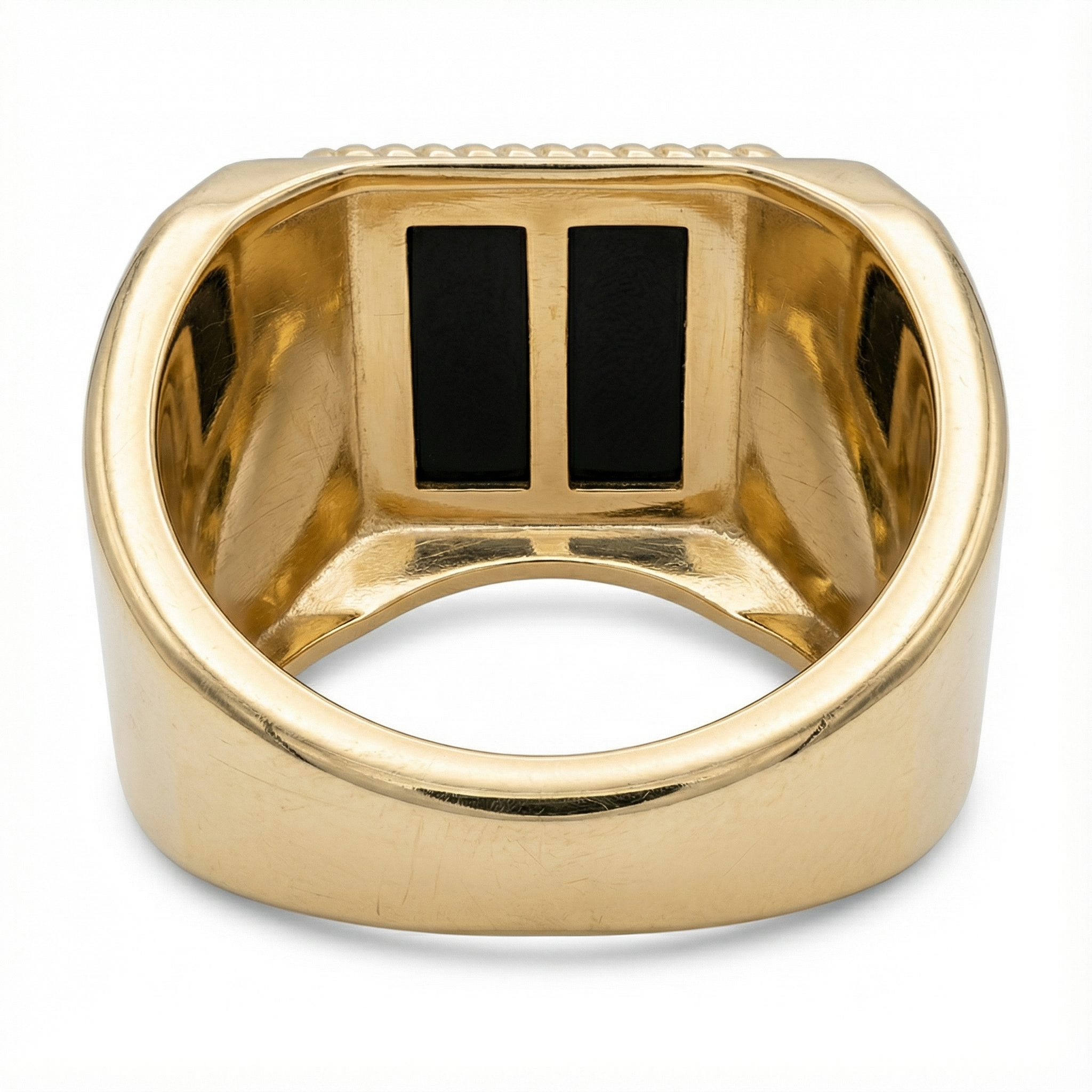 Dolar Sembollü Örgü Bant Yüzük