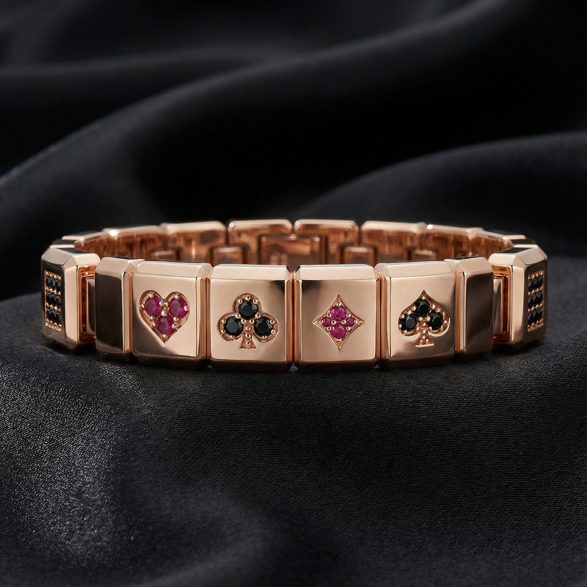 Rose Altın Casino Konsept Bileklik