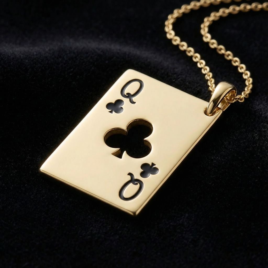 Sinek Kız Kart Kolye Ucu