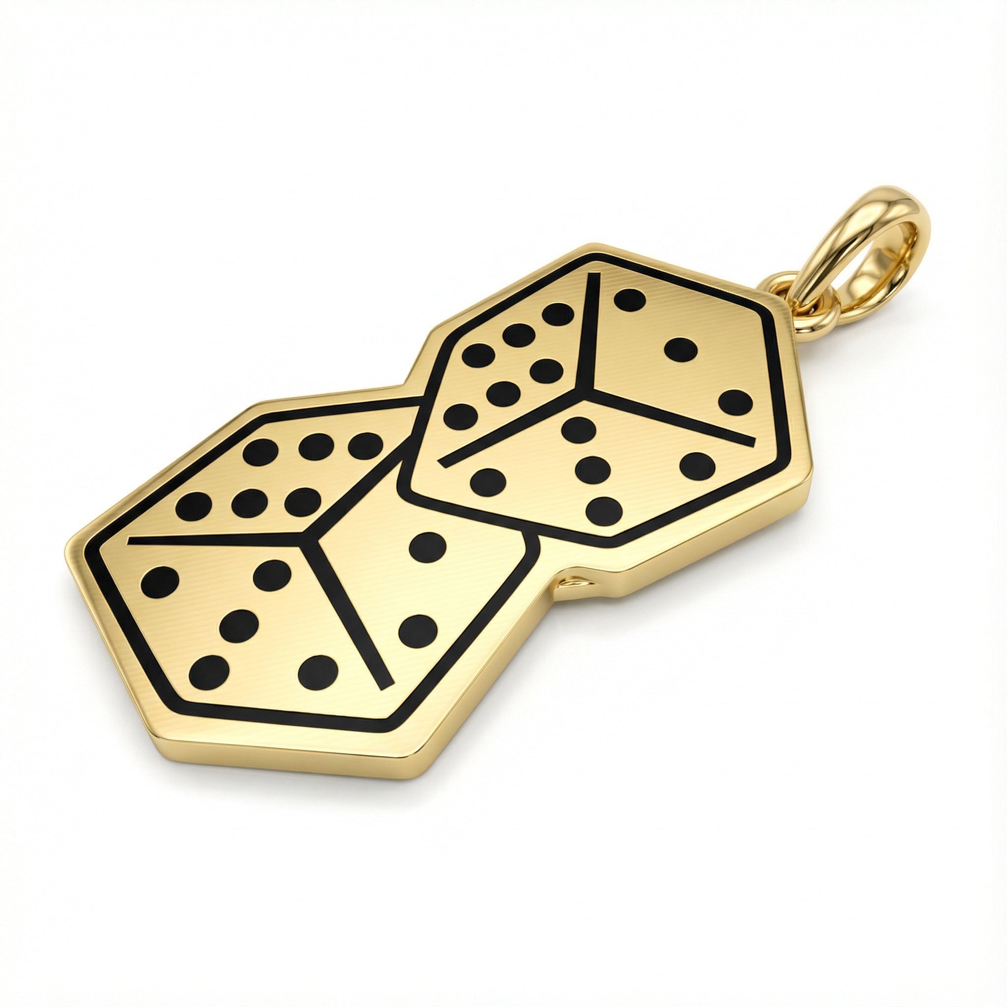 Çift Zar Kolye Ucu Şans Sembolü - Winners Jewels