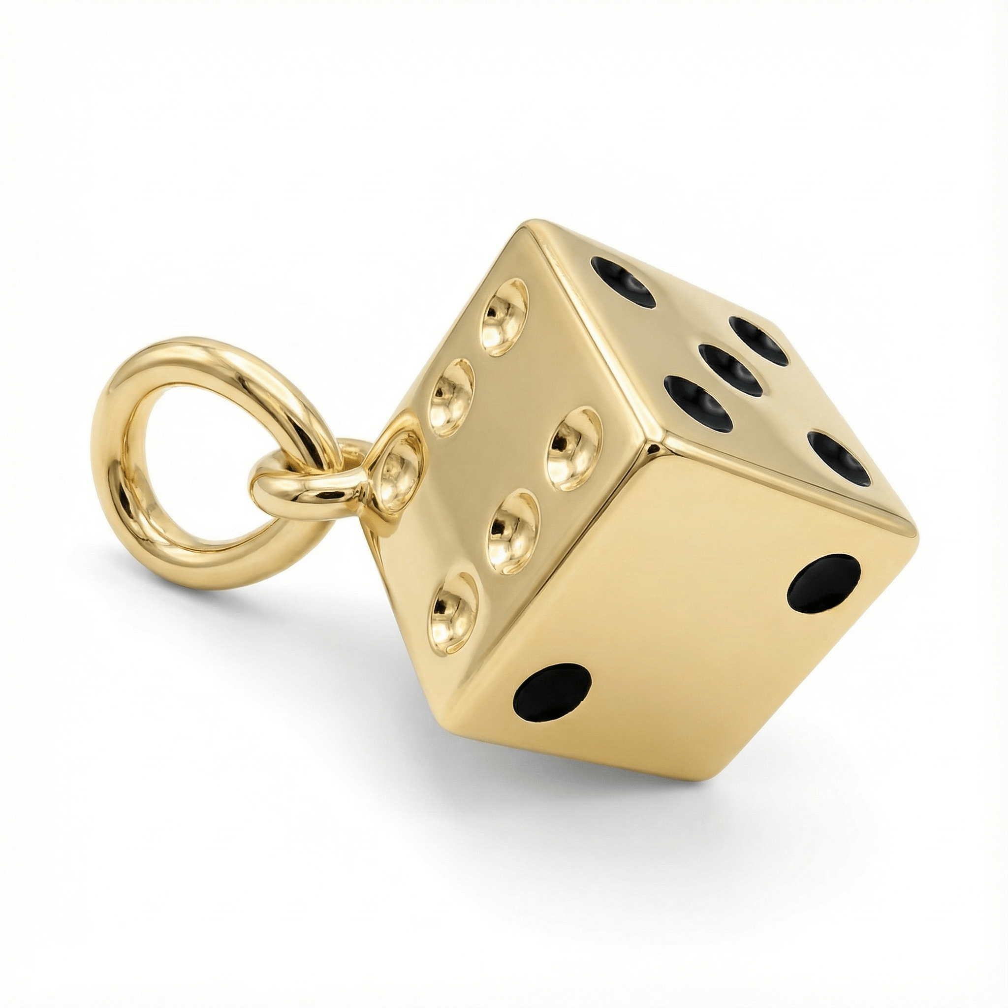 Çift Zar Kolye Ucu Şans Takısı - Winners Jewels