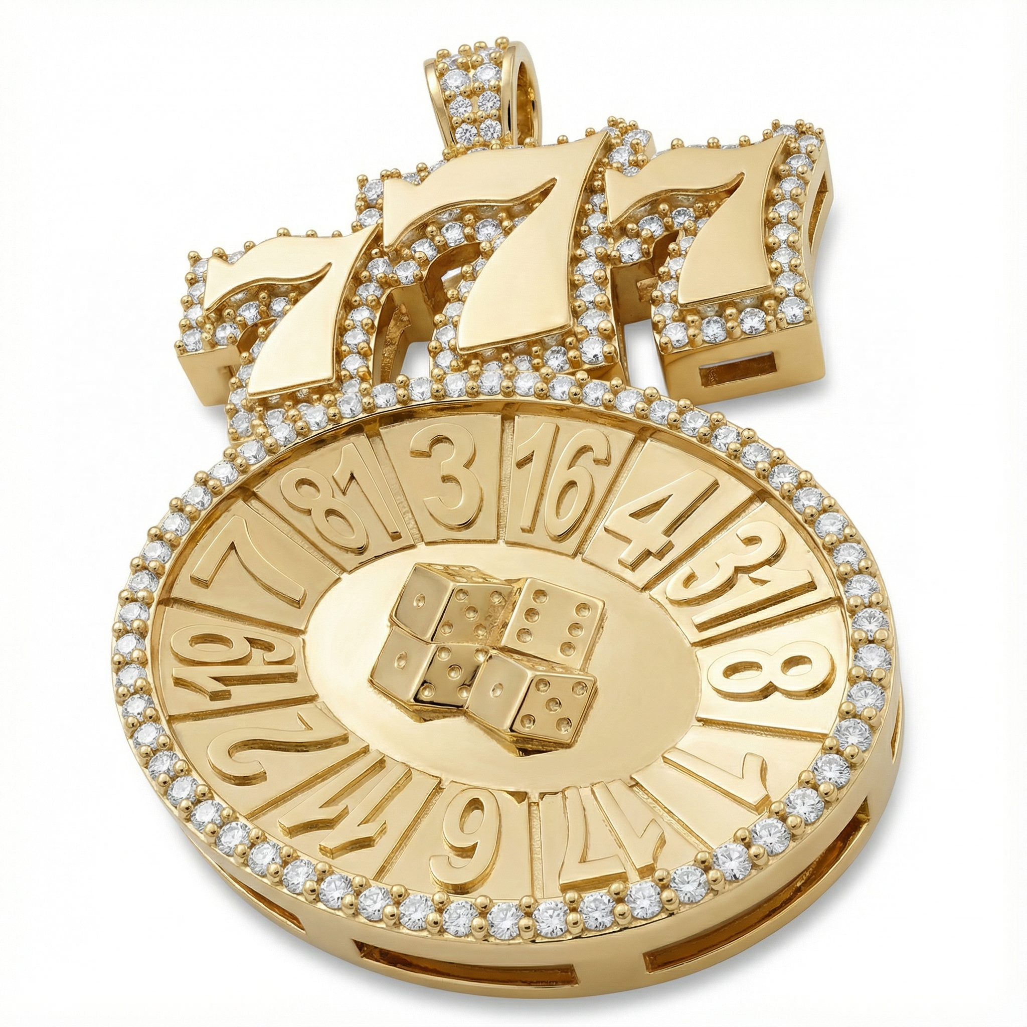 777 Rulet Jackpot Kolye Ucu