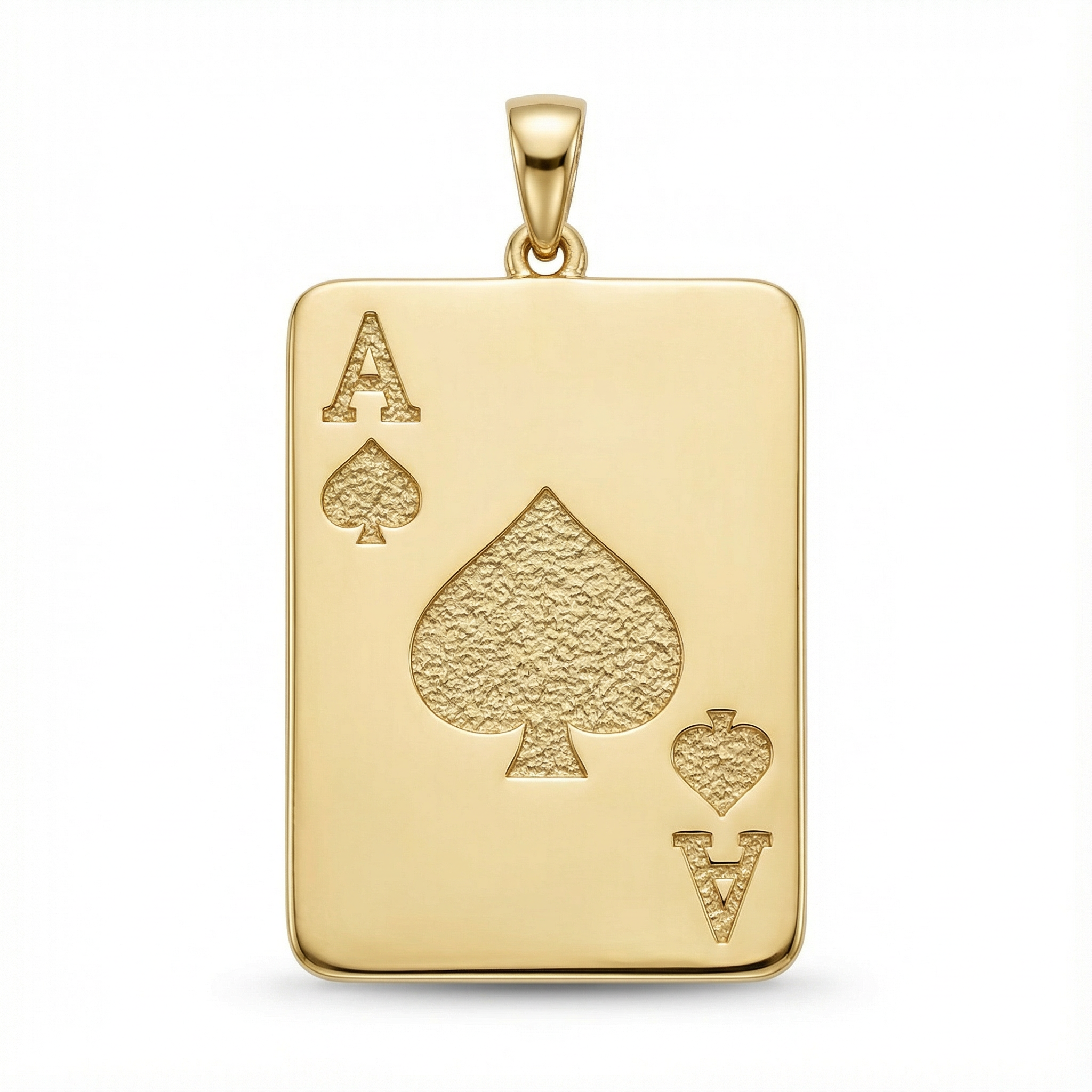 Maça Ası Kolye Ucu