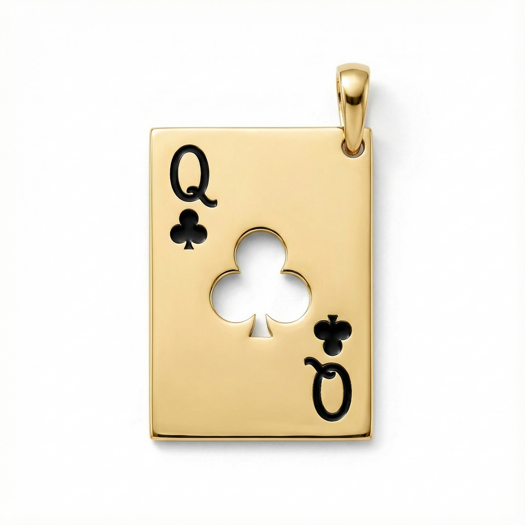 Sinek Kız Kart Kolye Ucu