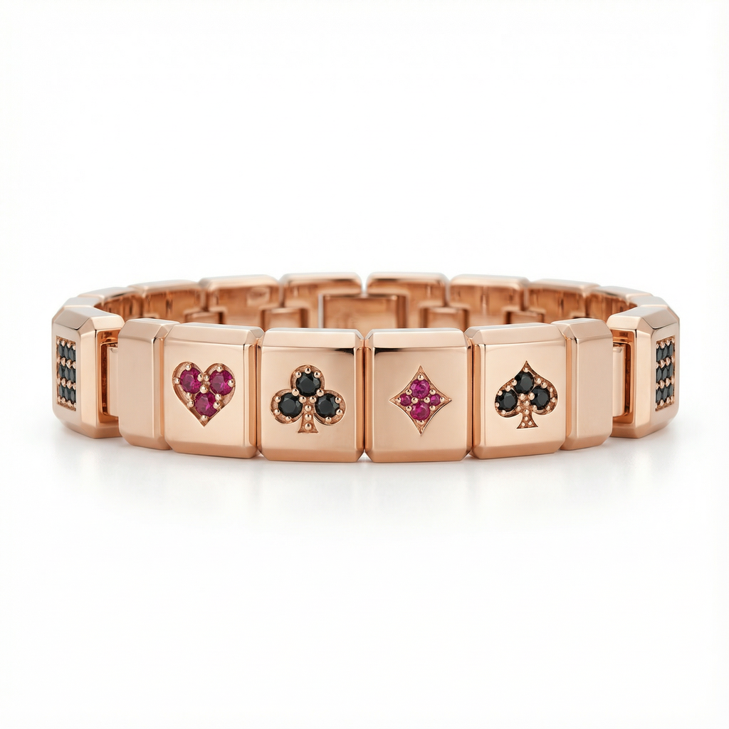 Rose Altın Casino Konsept Bileklik