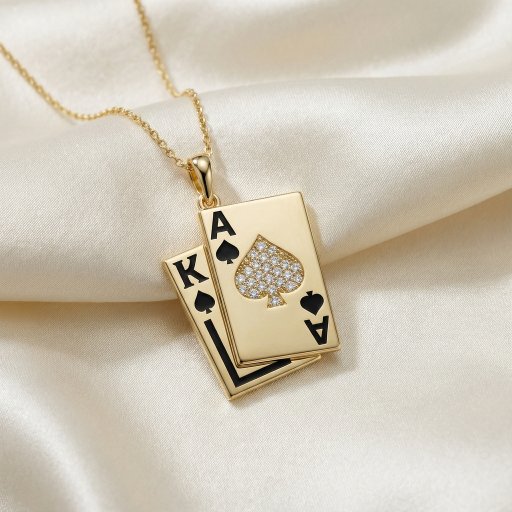 Maça As-Papaz Kolye Ucu