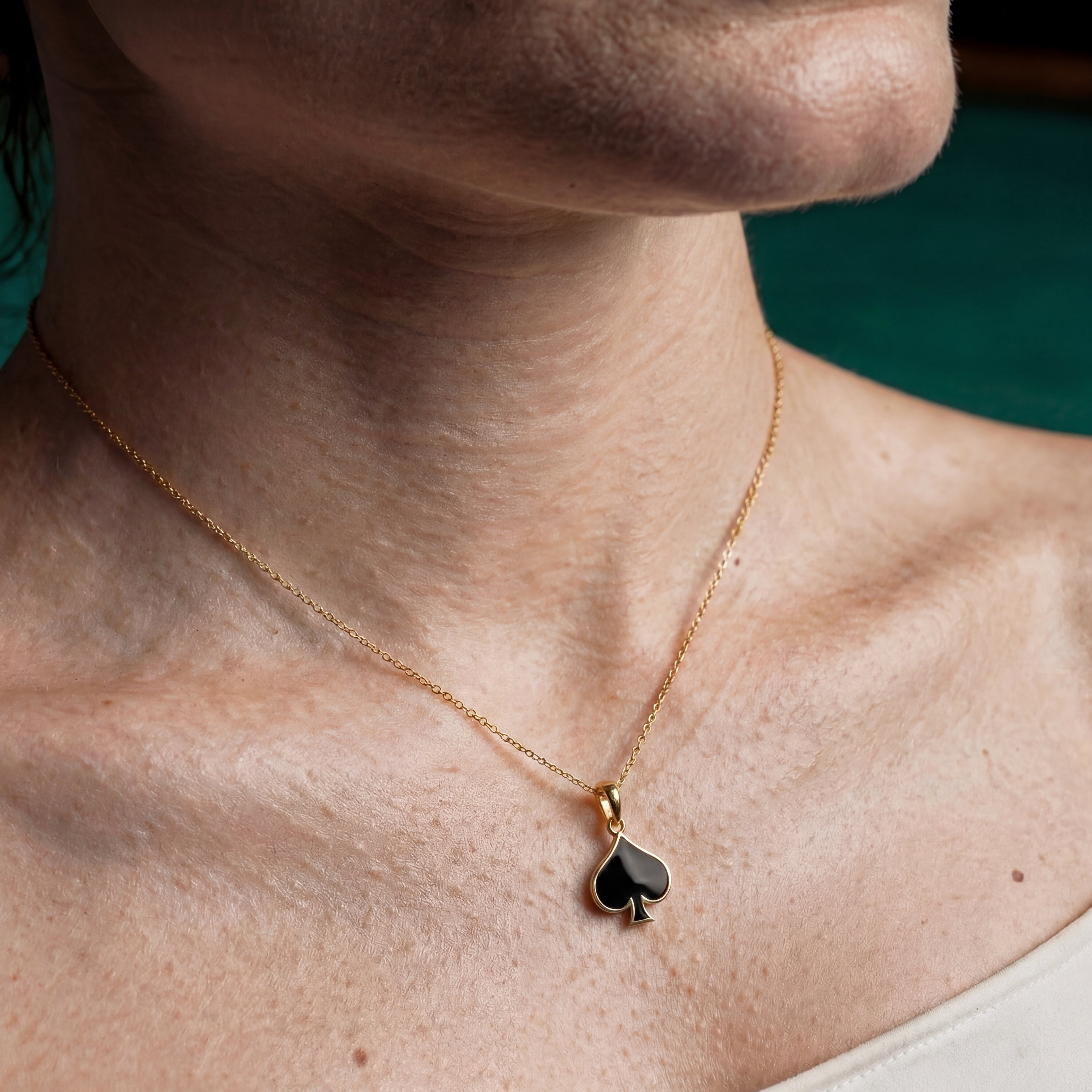 Karo Kupa Maça Sinek Kolye Ucu