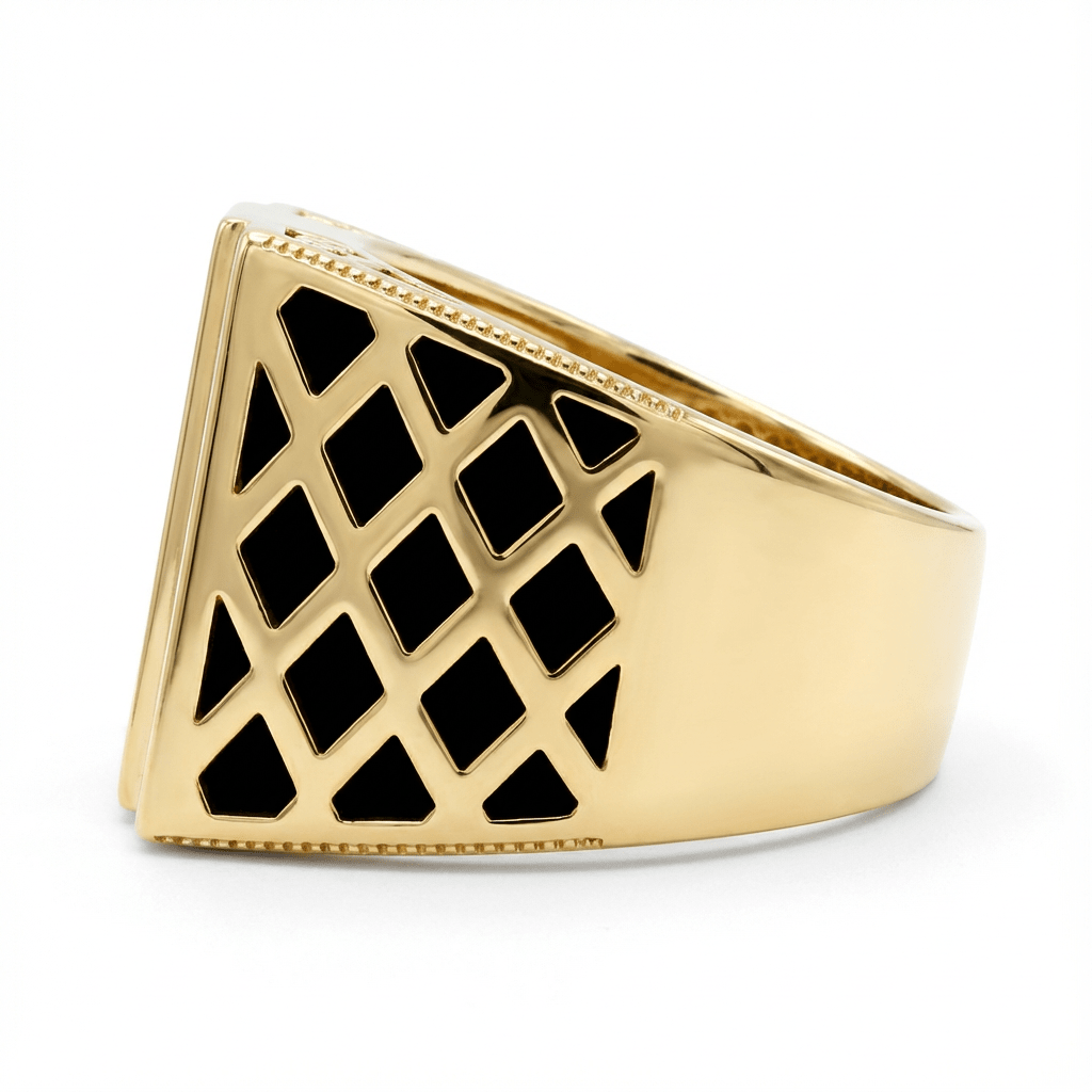 Maça As ve Jack Sembollü Yüzük - Winners Jewels