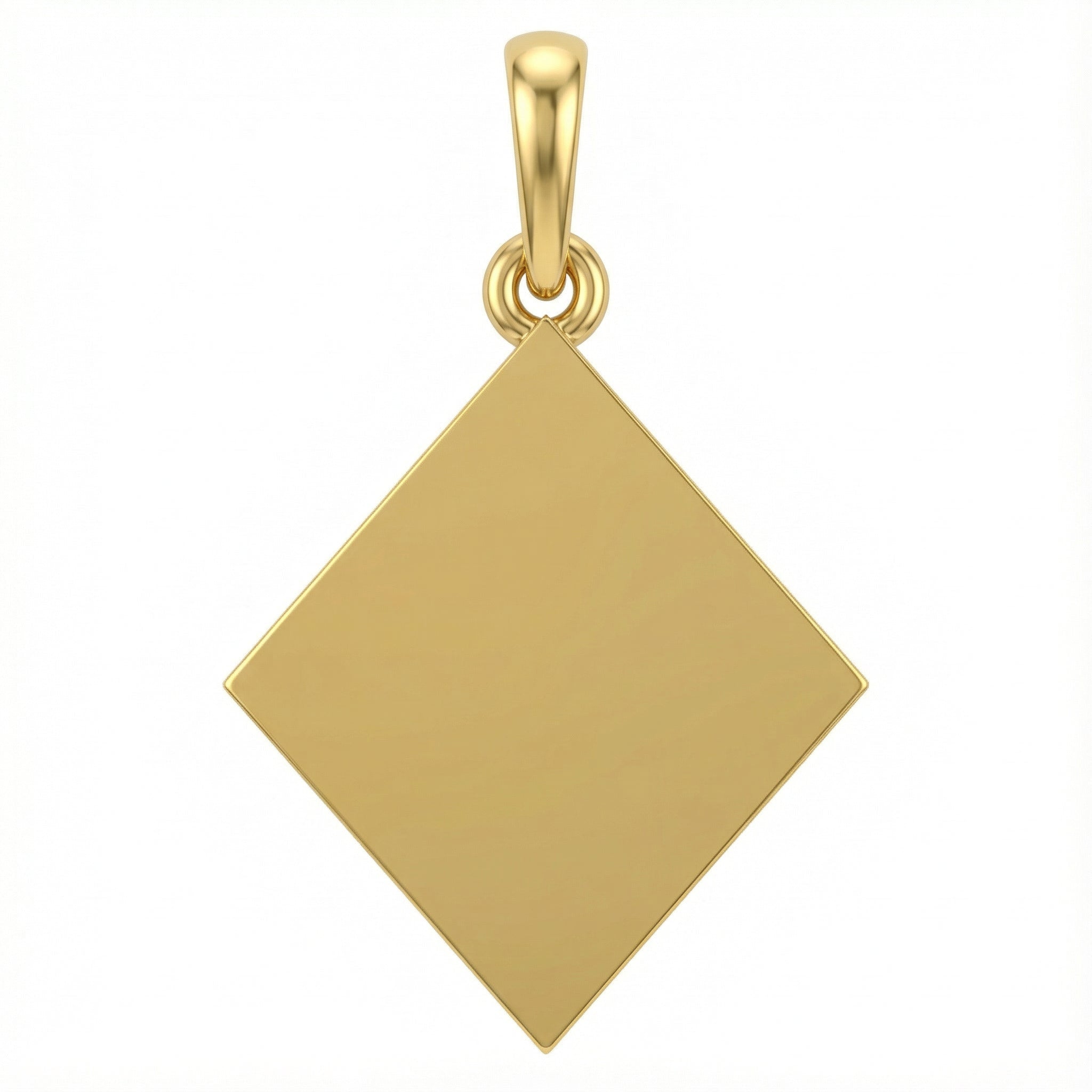 Maça Çift Renk Kolye Ucu - Winners Jewels