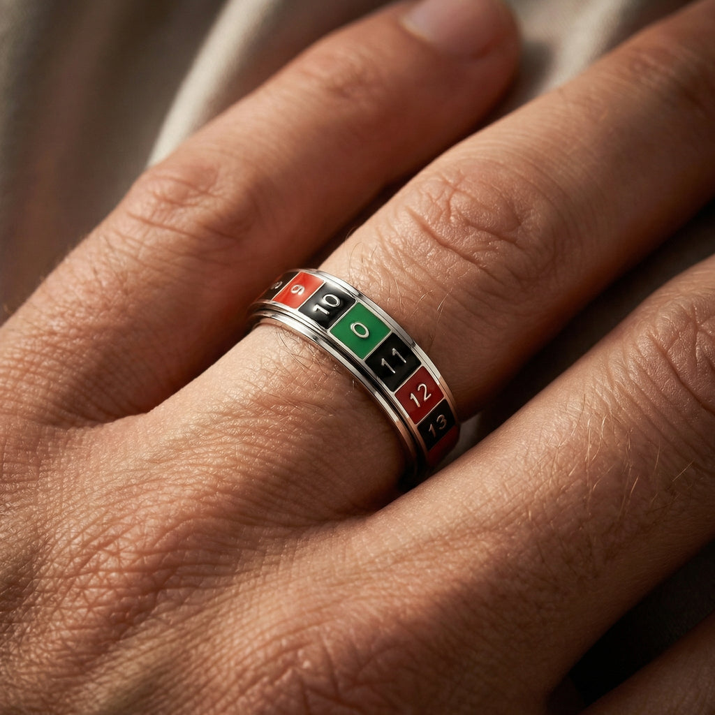 Rulet Çarkı Dönen Şans Yüzüğü - Winners Jewels