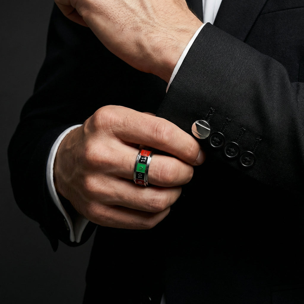 Rulet Çarkı Dönen Şans Yüzüğü - Winners Jewels