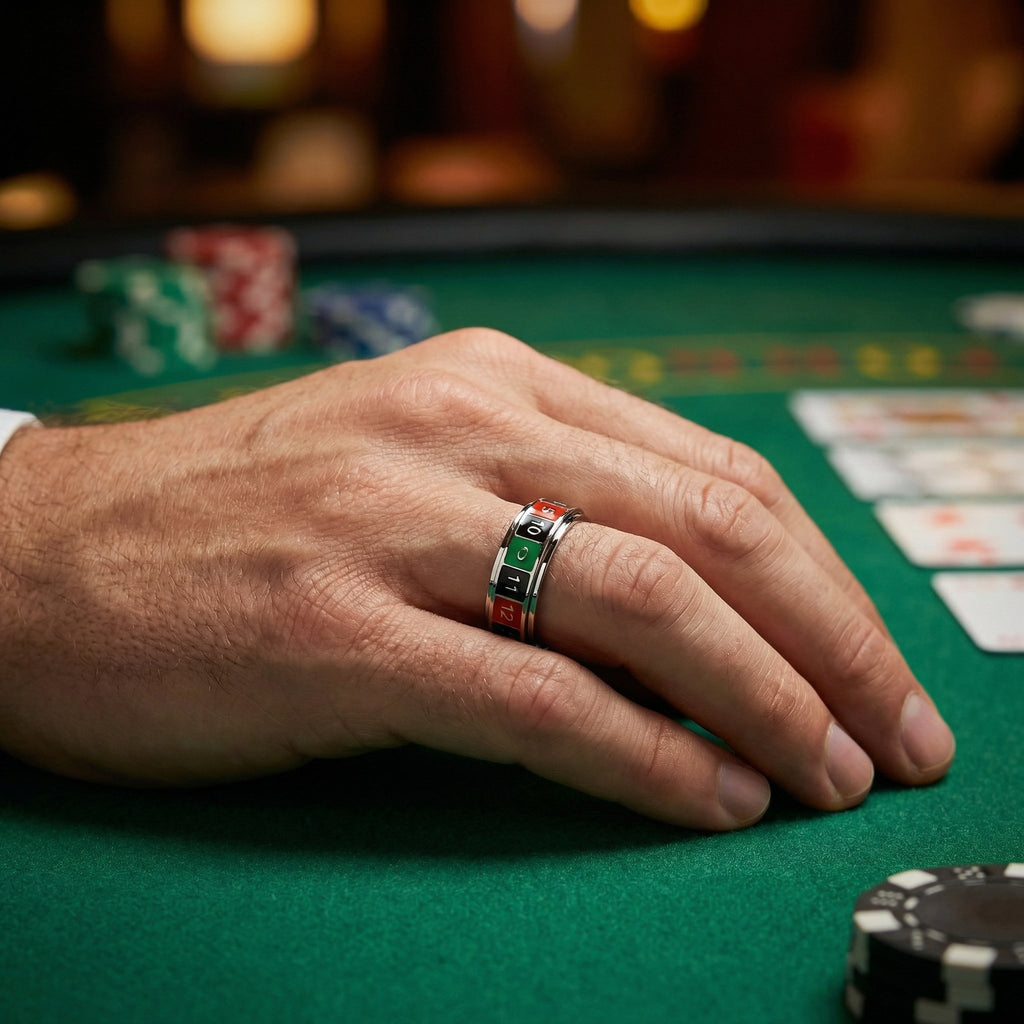 Rulet Çarkı Dönen Şans Yüzüğü - Winners Jewels