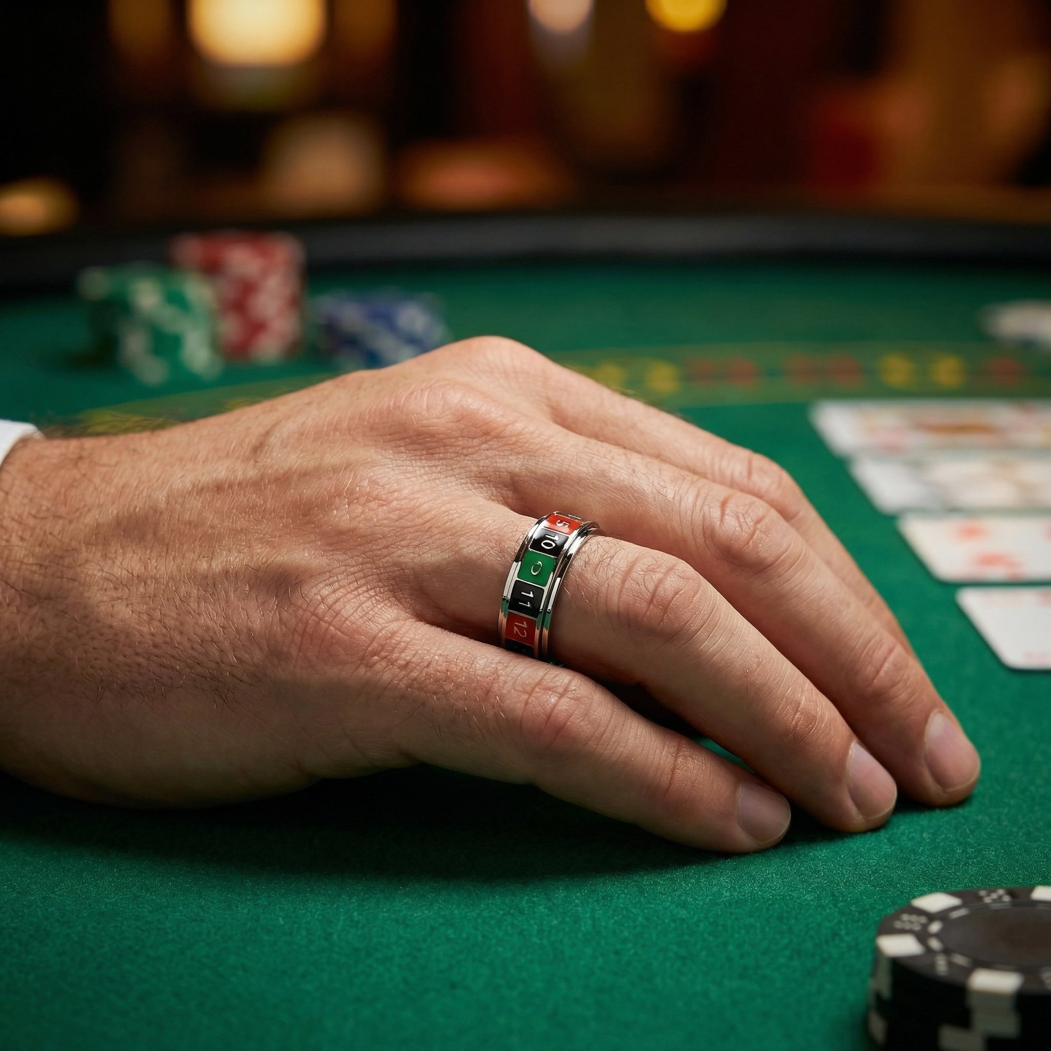 Rulet Çarkı Dönen Şans Yüzüğü - Winners Jewels