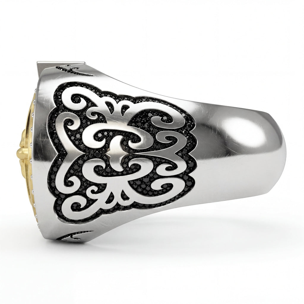 Rulet Çarkı Temalı Statement Yüzük - Winners Jewels