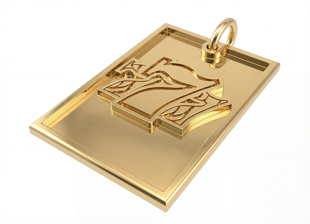 Şanslı Yedili (777) Kolye Ucu - Winners Jewels