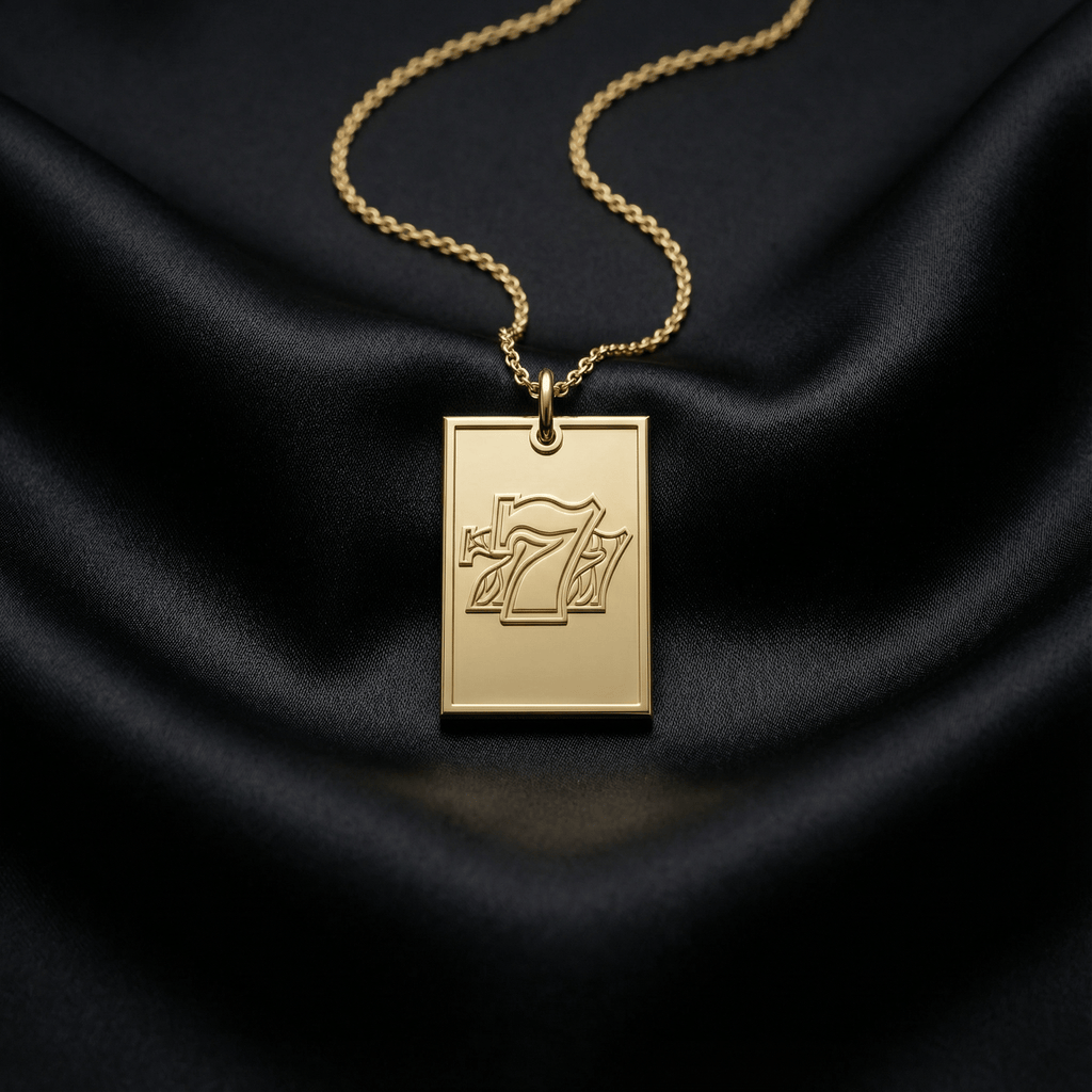 Şanslı Yedili (777) Kolye Ucu - Winners Jewels