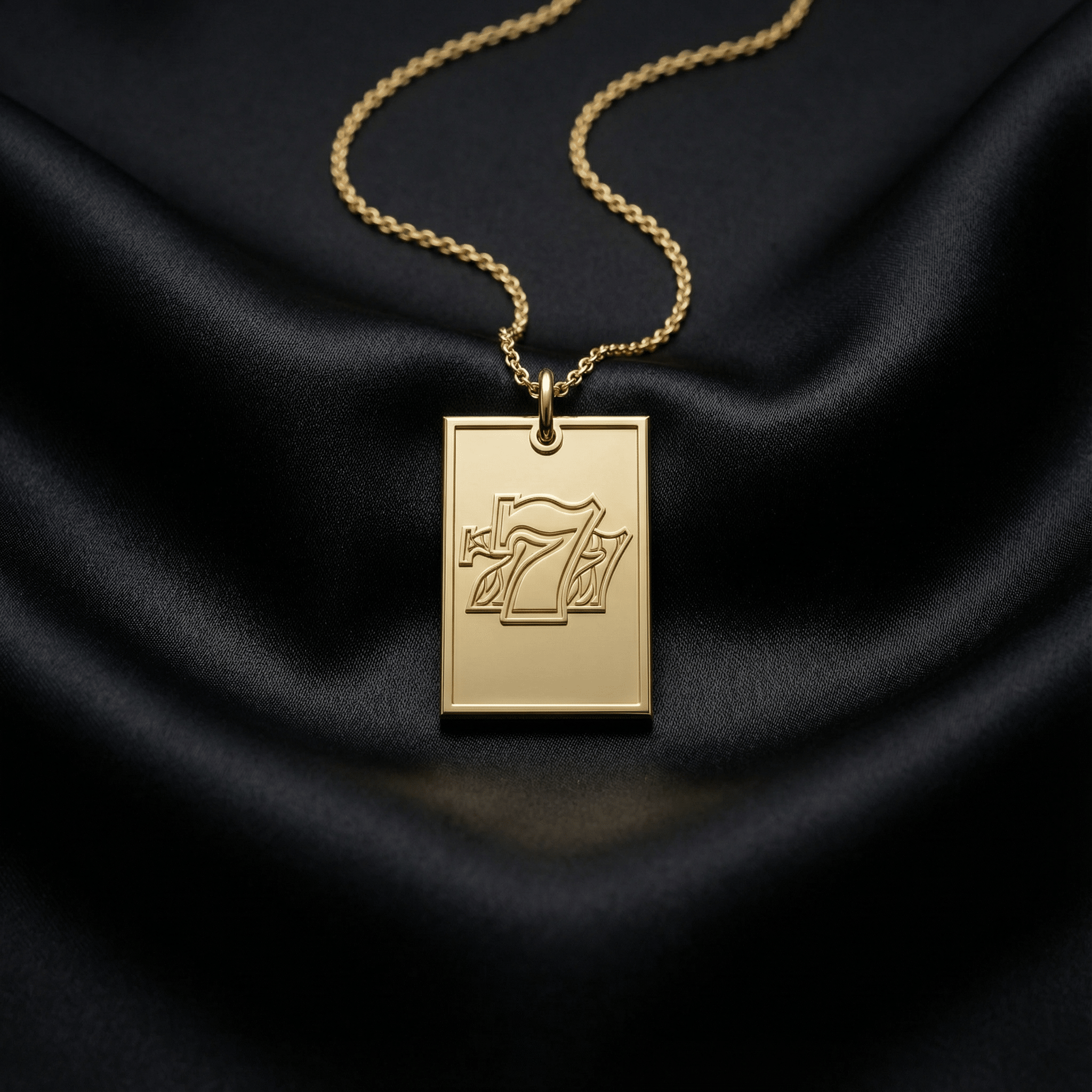 Şanslı Yedili (777) Kolye Ucu - Winners Jewels