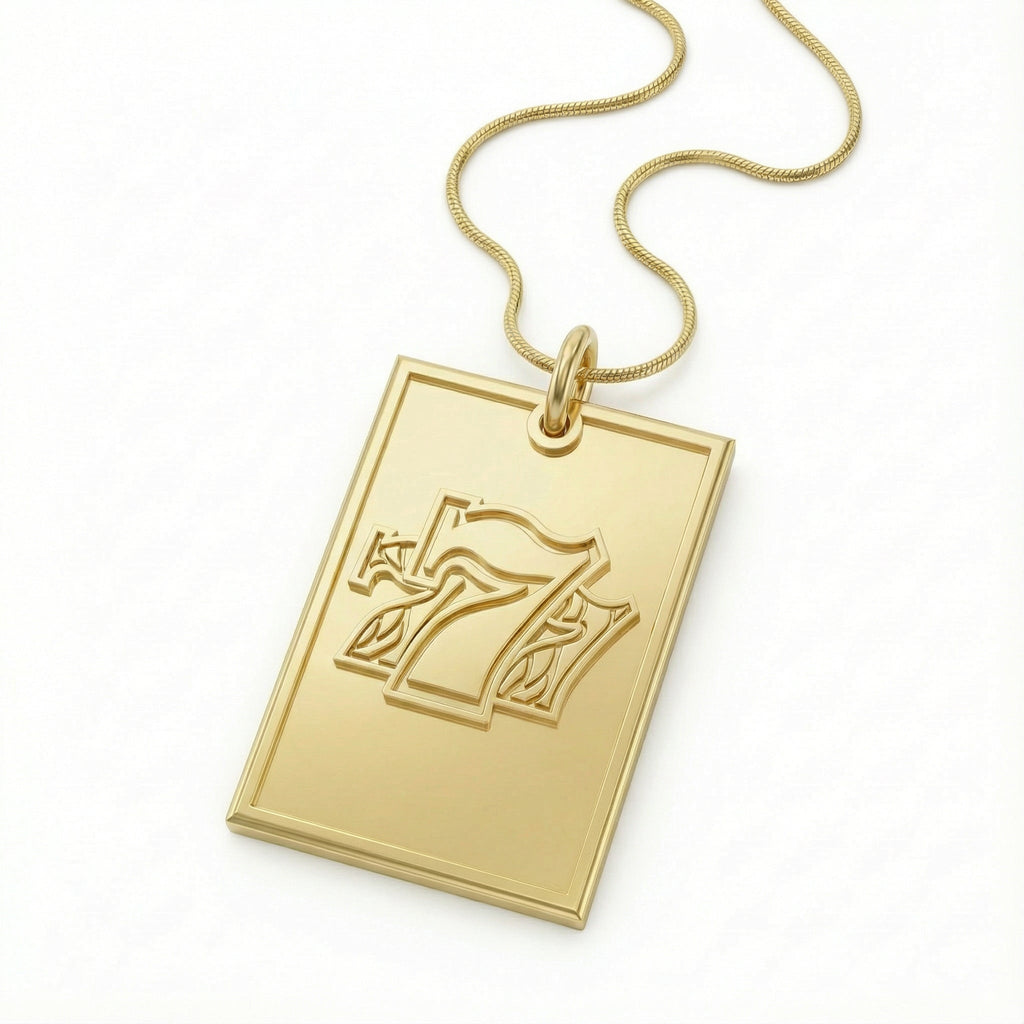 Şanslı Yedili (777) Kolye Ucu - Winners Jewels