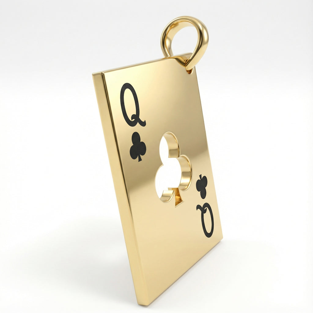 Sinek Kız Kart Kolye Ucu