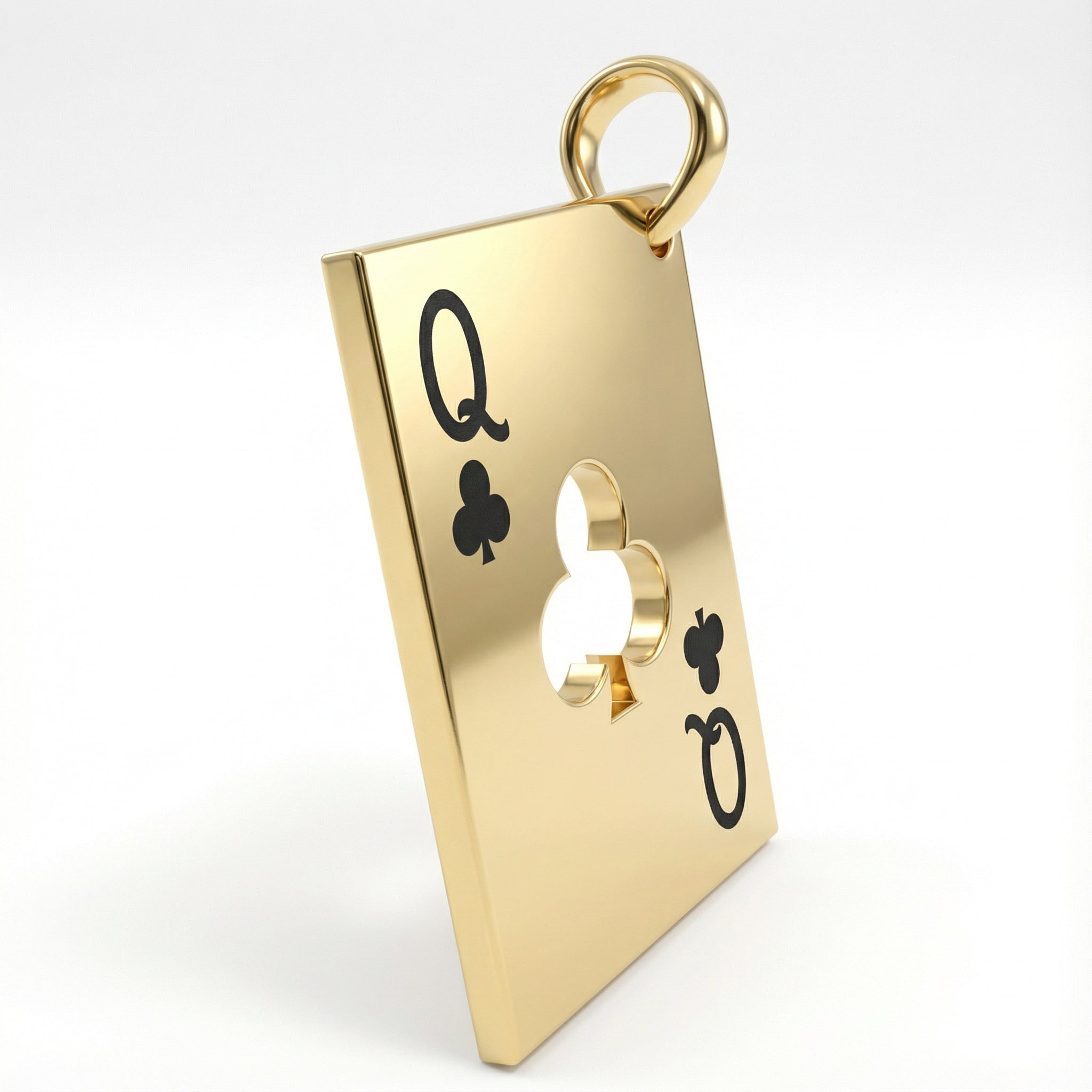 Sinek Kız Kart Kolye Ucu