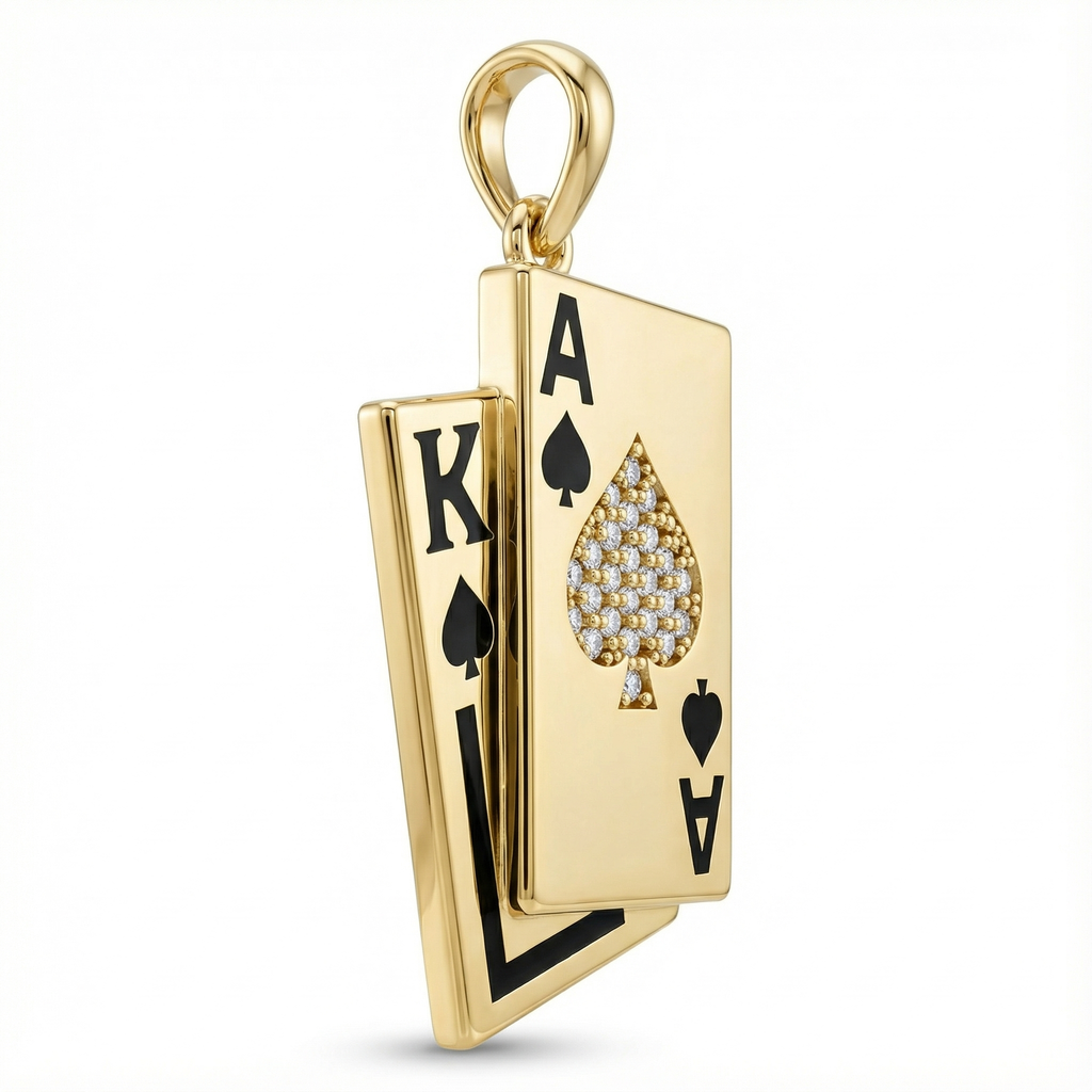 Maça As-Papaz Kolye Ucu