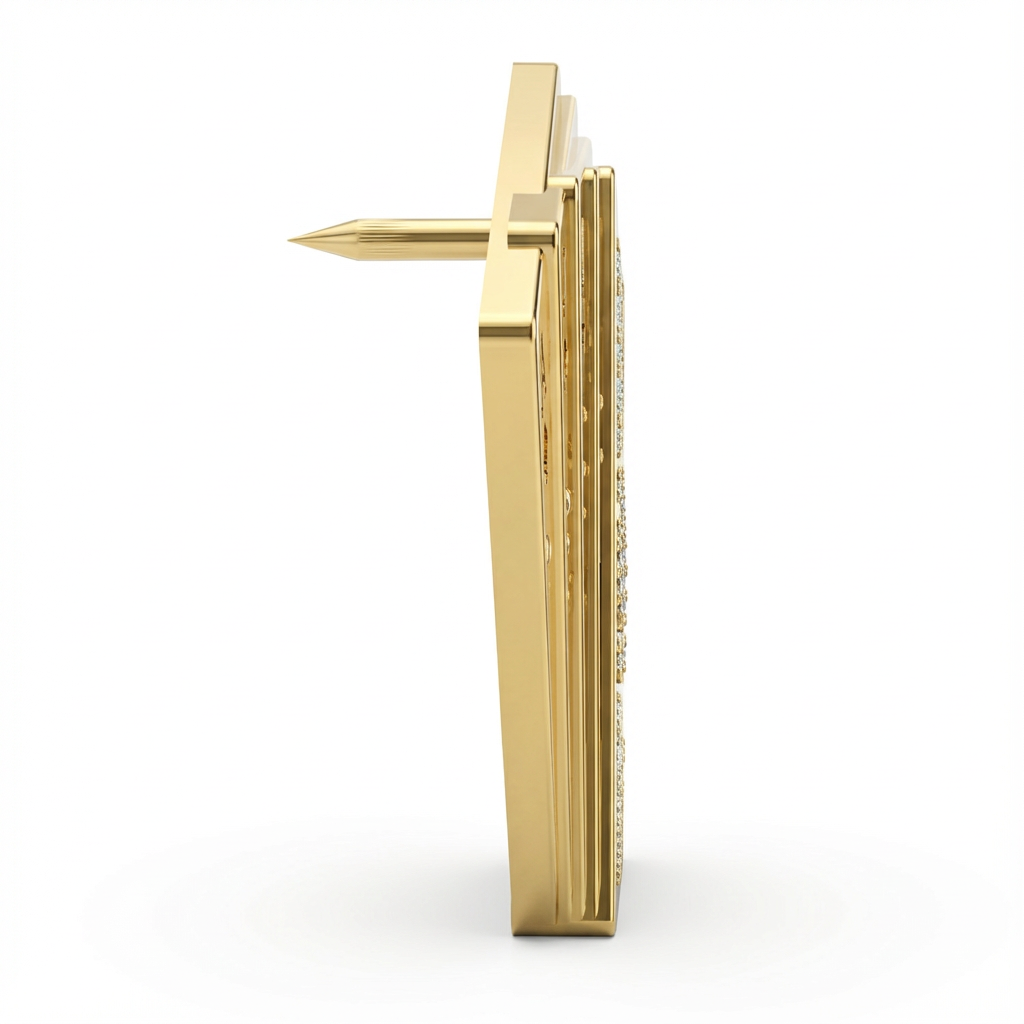 Royal Flush Poker Kartı Broş