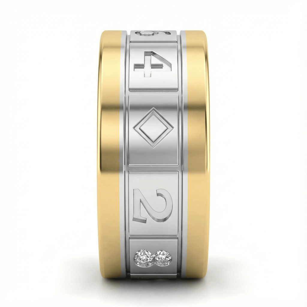 Slot Sembollü Şans Yüzüğü - Winners Jewels