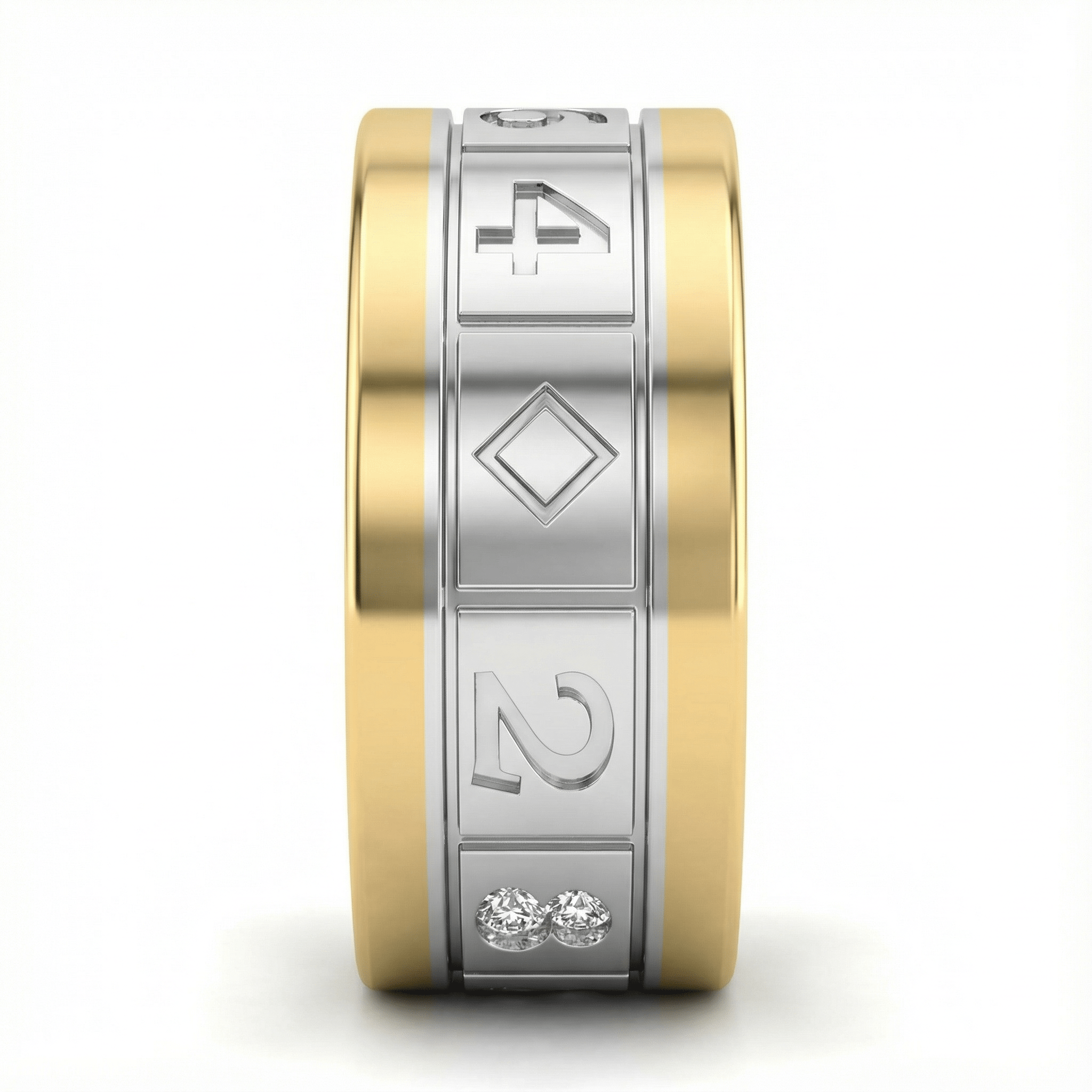 Slot Sembollü Şans Yüzüğü - Winners Jewels