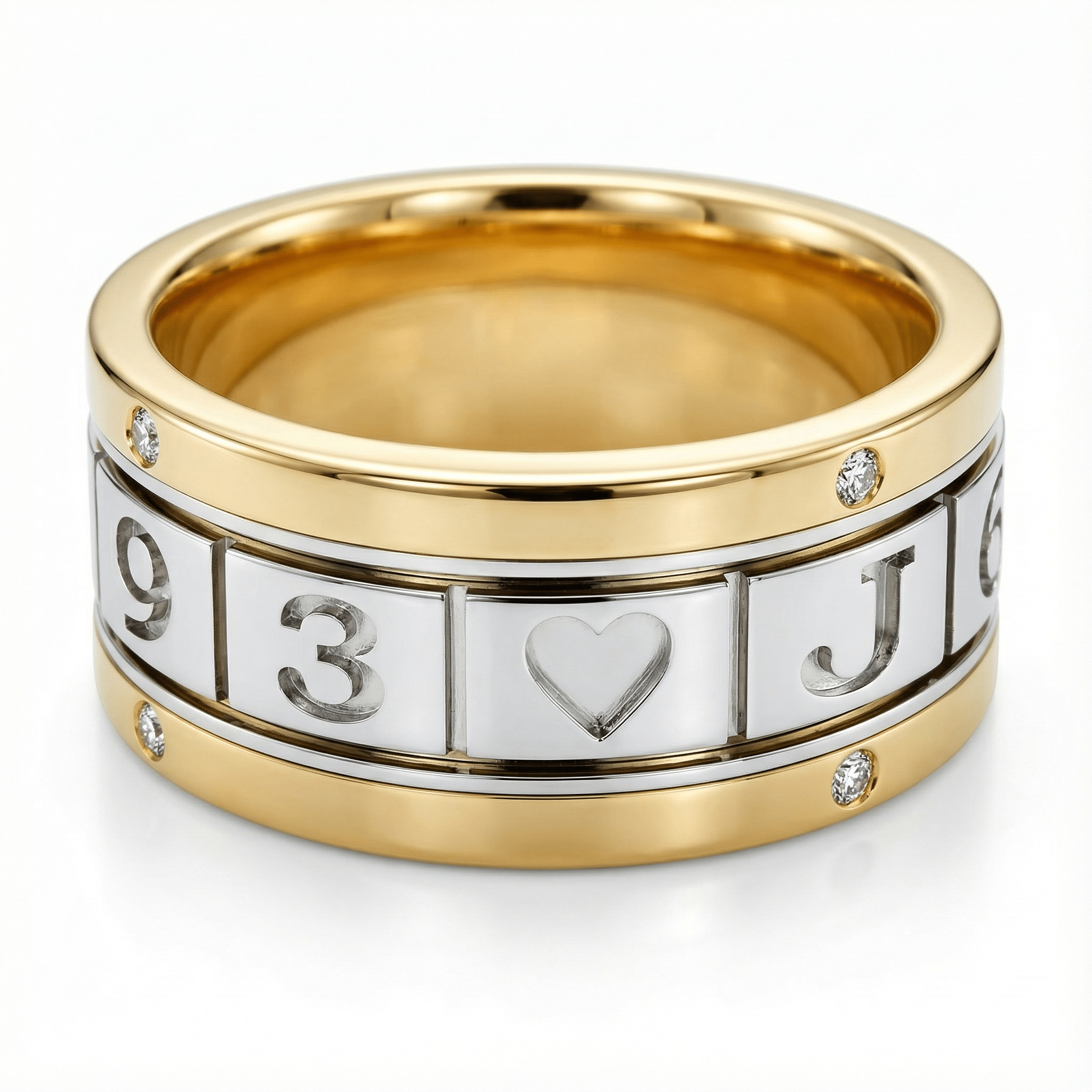 Slot Sembollü Şans Yüzüğü - Winners Jewels