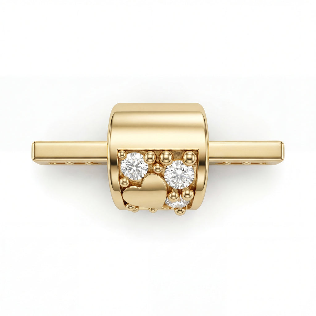 Maça Ası Pırlanta Kolye Ucu