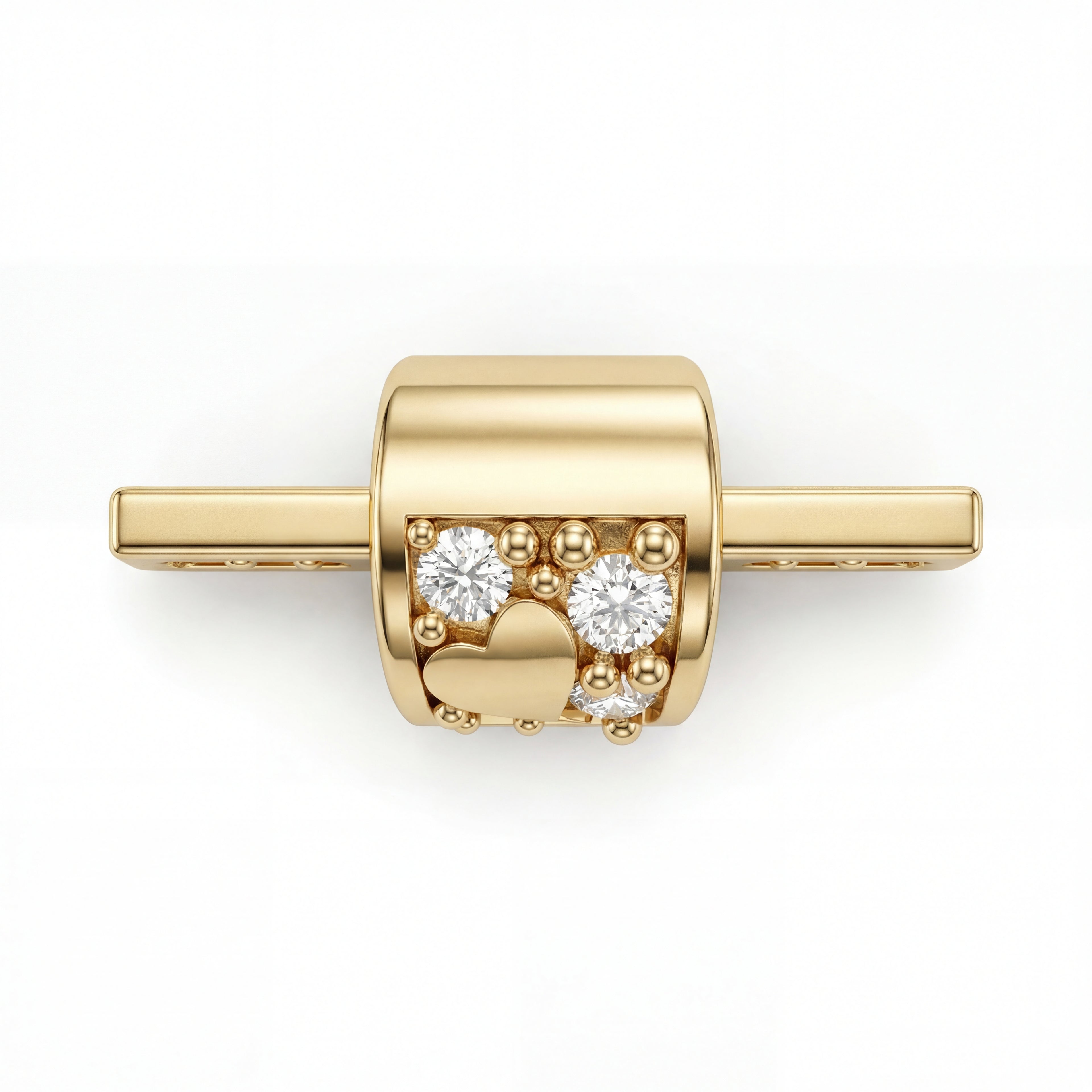 Maça Ası Pırlanta Kolye Ucu