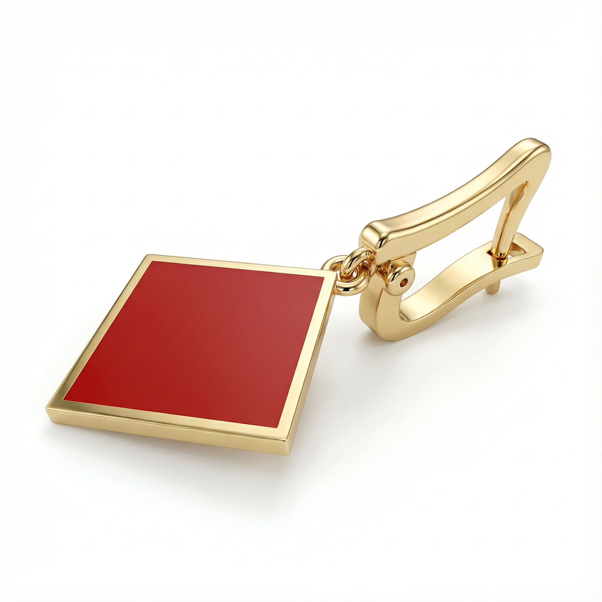 İskambil Kartı Sembollü Küpe