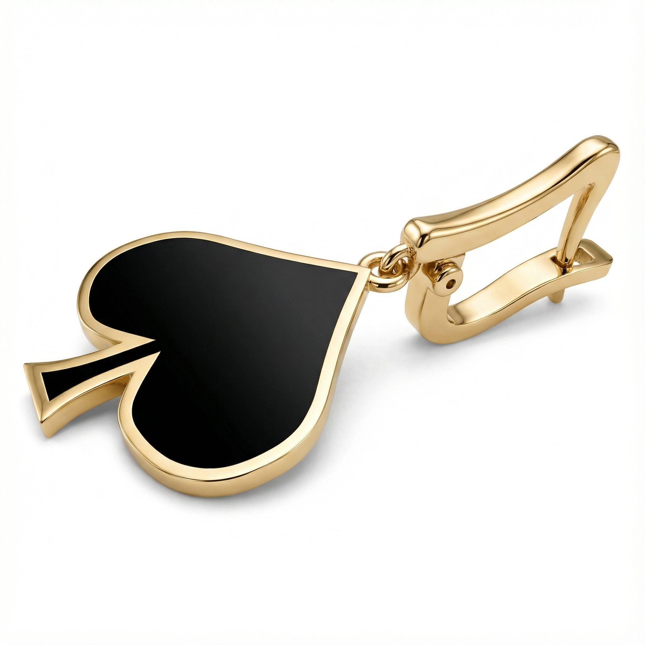 İskambil Kartı Sembollü Küpe